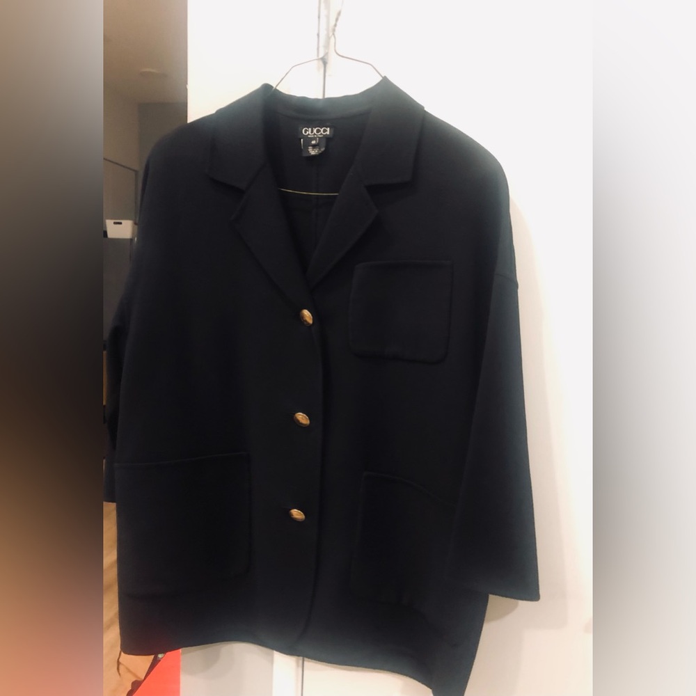 Vintage authentic Gucci Italian overcoat